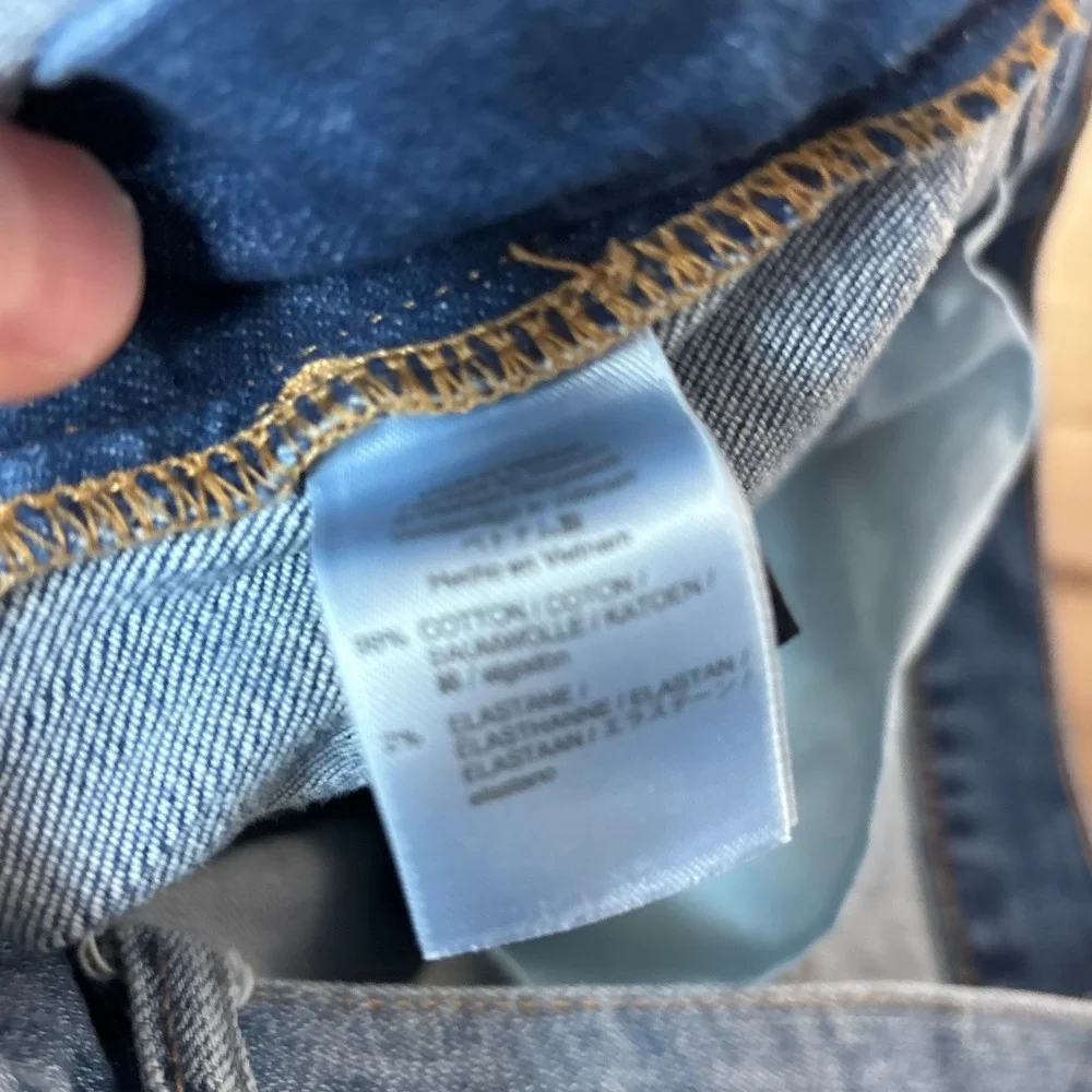 J‎ Crew Jeans Mens 33 x 32 Medium Wash Mercantile Flex Slim Fit